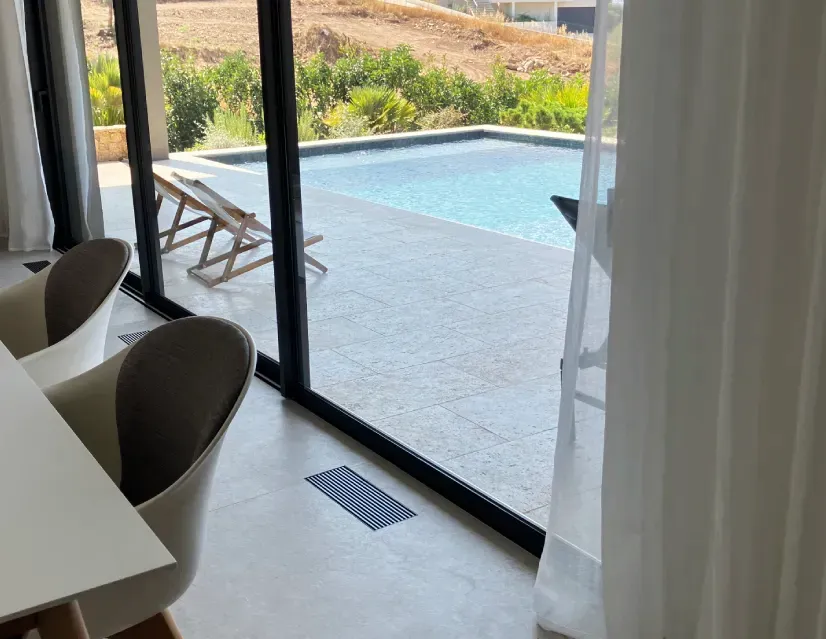 installation climatisation gainable Ajaccio grille sol diffusion air maison Corse du Sud confort thermique