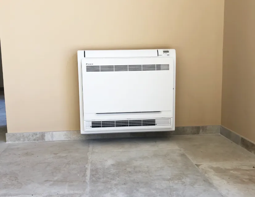 Climatisation console à Ajaccio installation discrète et performante par La Clef du Froid